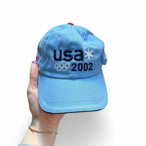 USA 2002 Olympics blue baseball cap #olympics #athleticwear   Cute Small stains